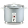 thumbnail image 1 of Panasonic 1.5-cup Mini Rice Cooker with Glass Lid, Silver, 1 of 2