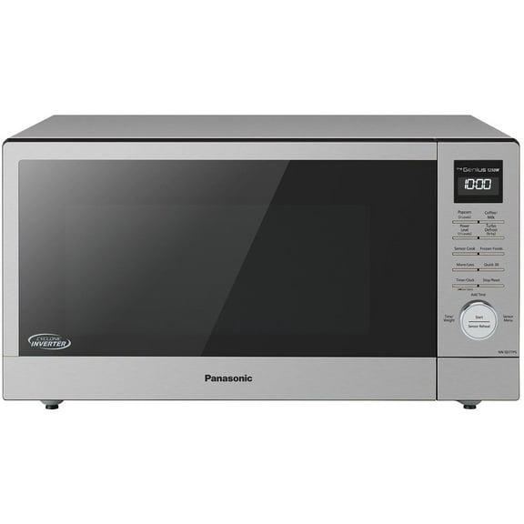 Panasonic 1.6-cu. ft. 1250W Countertop Microwave with Cyclonic Wave Inverter Technology, NN-SD77PS