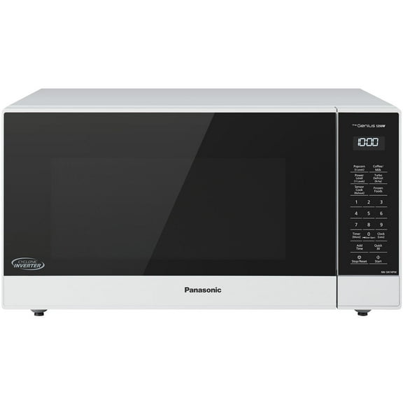Panasonic 1.6-cu. ft. 1250W Countertop Microwave with Inverter Technology, White NN-SN74PW