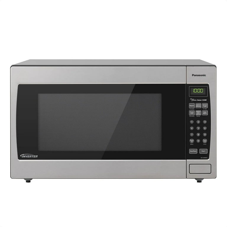 Panasonic 2.2-cu. ft. 1250W Countertop Microwave with Inverter Technology, Stainless Steel NN-SN95HS Panasonic 2.2-cu. ft. 1250W Countertop Microwave with Inverter Technology, Stainless Steel NN-SN95HS