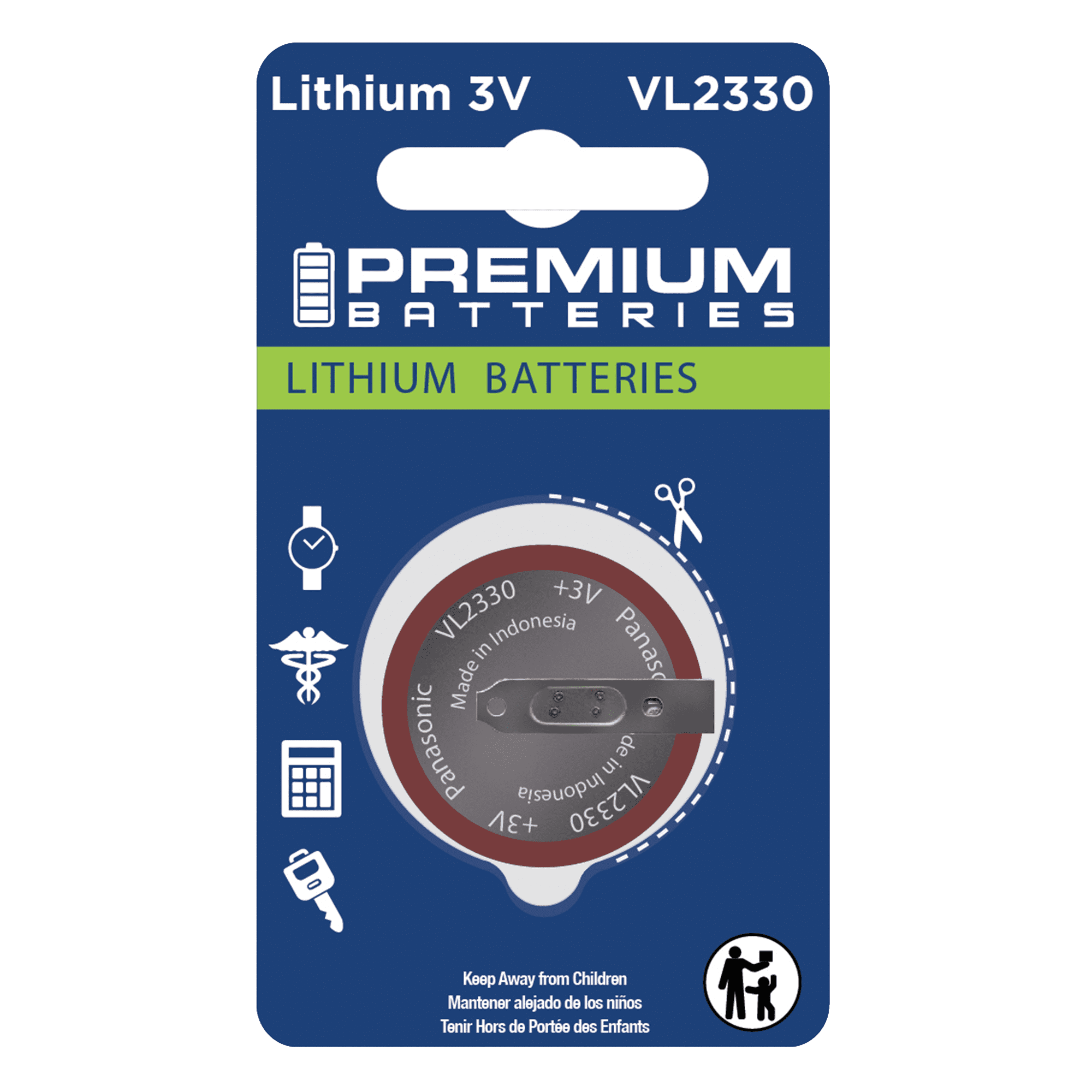 Panasonic ( 1X VL2330 ) Rechargeable, VL2330 - VL 2330, VL2330/HFN