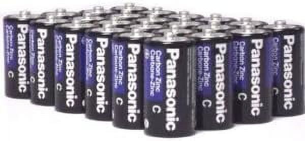 Panasonic 24 Pack Wholesale Lot Super Heavy Duty C Batteries