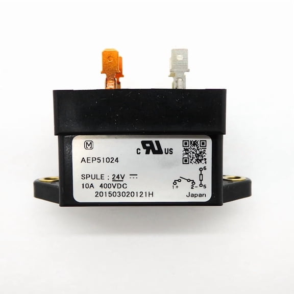 Panasonic 24VDC 10A AEP SPST Non-Latching Power Relay AEP51024