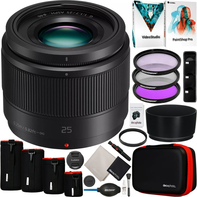 LUMIX 25mm F1.7 単焦点レンズ 46mmフィルター LUMIX 25mm F1.7 単焦点レンズ 46mmフィルター