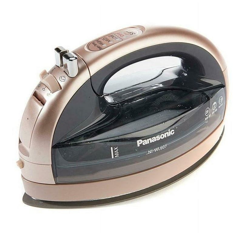 Panasonic 360-Degree Freestyle Cordless Steam Dry Iron, 1500 Watt with  Stainless Steel Soleplate- NI-WL600