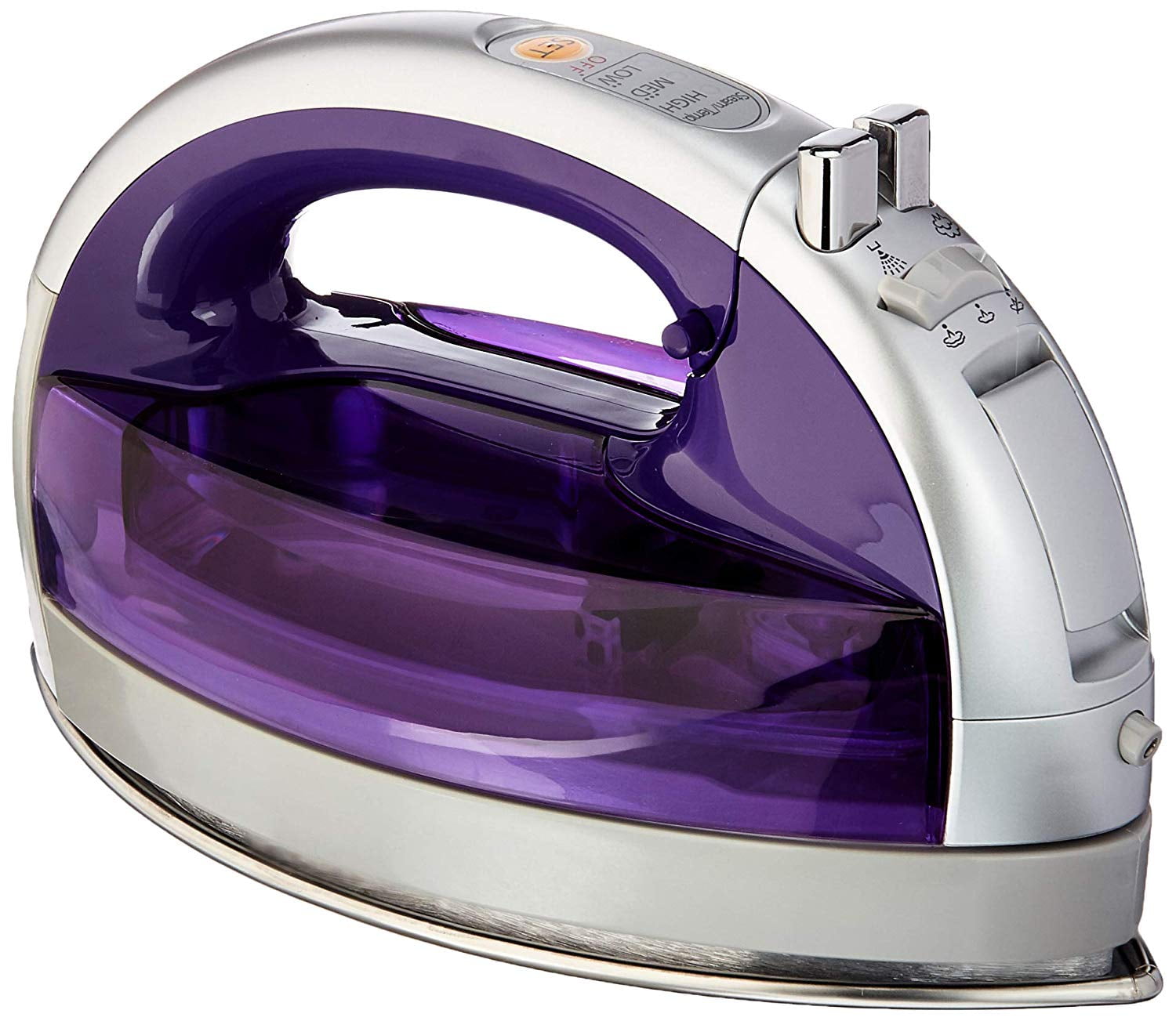 Panasonic 360 Freestyle Cordless Iron with Carrying Case PURPLE