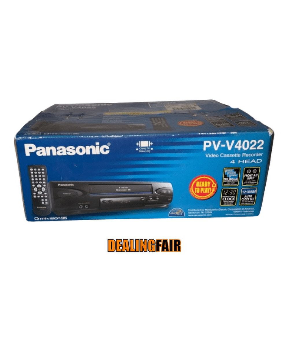 Panasonic 4-Head VCR PV-V4022 (New)