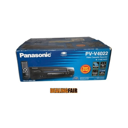 Panasonic 4-Head VCR PV-V4022 (New)