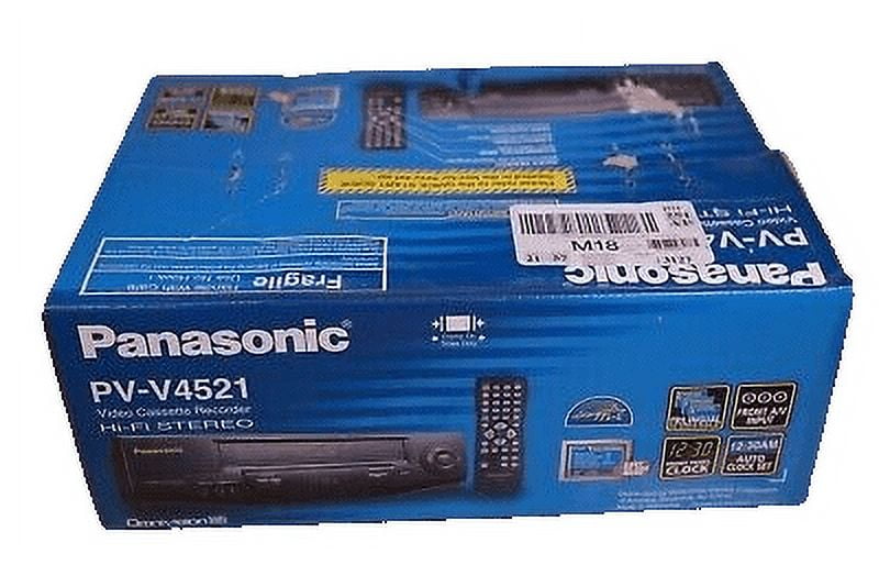 Panasonic 4-Head VHS Mono VCR (New) - Walmart.com