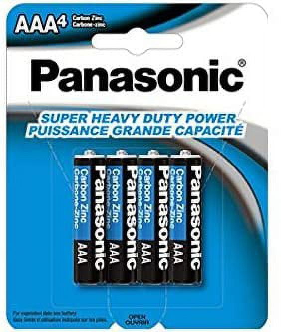 Panasonic 4330209431 192 X AAA Heavy Duty Batteries (48 Cards of 4)