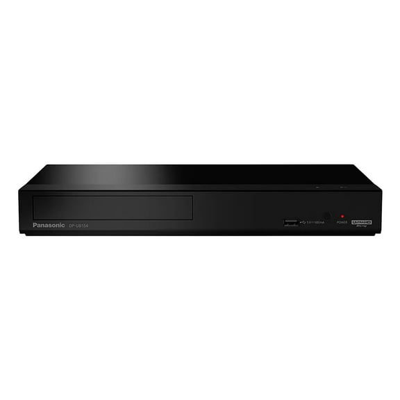 Panasonic 4K Ultra HD Blu-Ray DVD Player with Hi-Res Audio, HDR10+ & Remote, DP-UB154P-K
