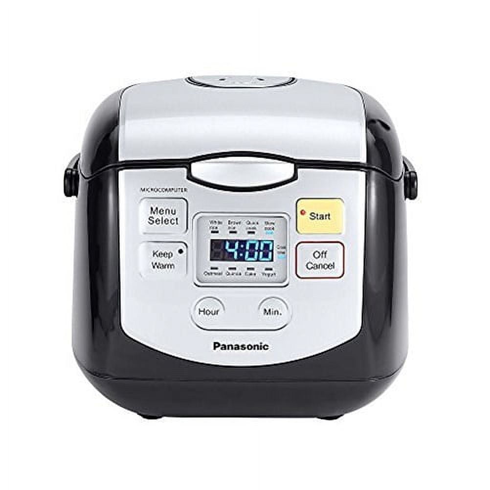 Panasonic 4c Mircocomputer Rice Cooker Black