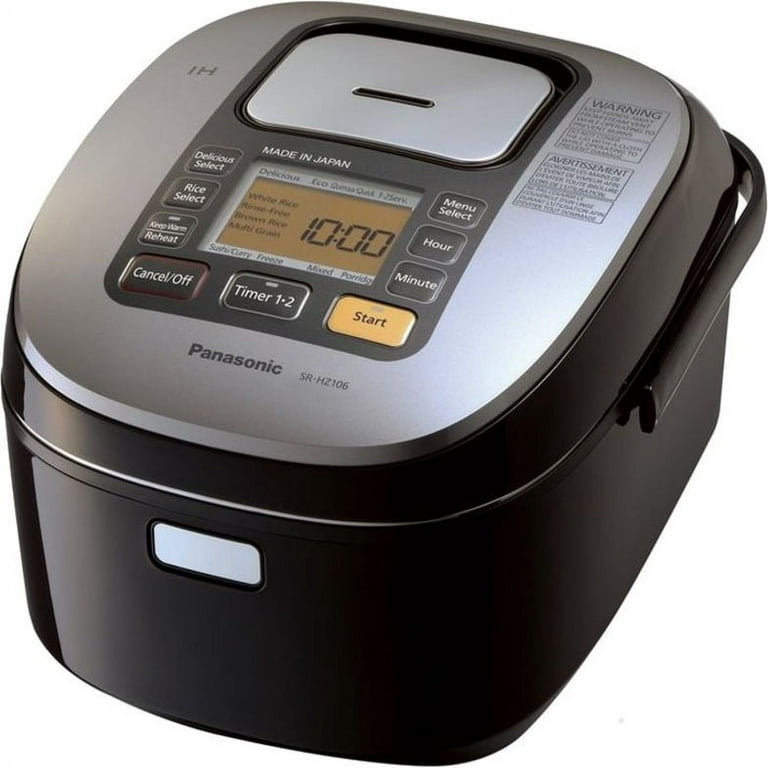 Panasonic 5 Cup Induction Heating Rice Cooker, SR-HZ106 (6MD180)