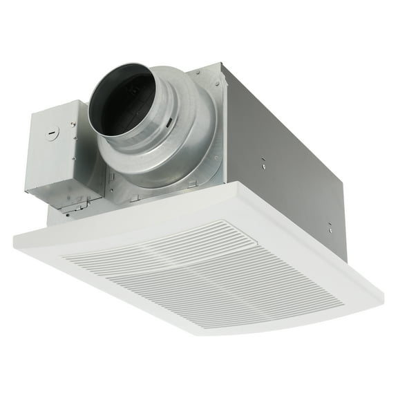 Panasonic WhisperWarm Ceiling Mount Bathroom Exhaust Fan with Heater, 50-80-110 CFM, FV-0511VH1