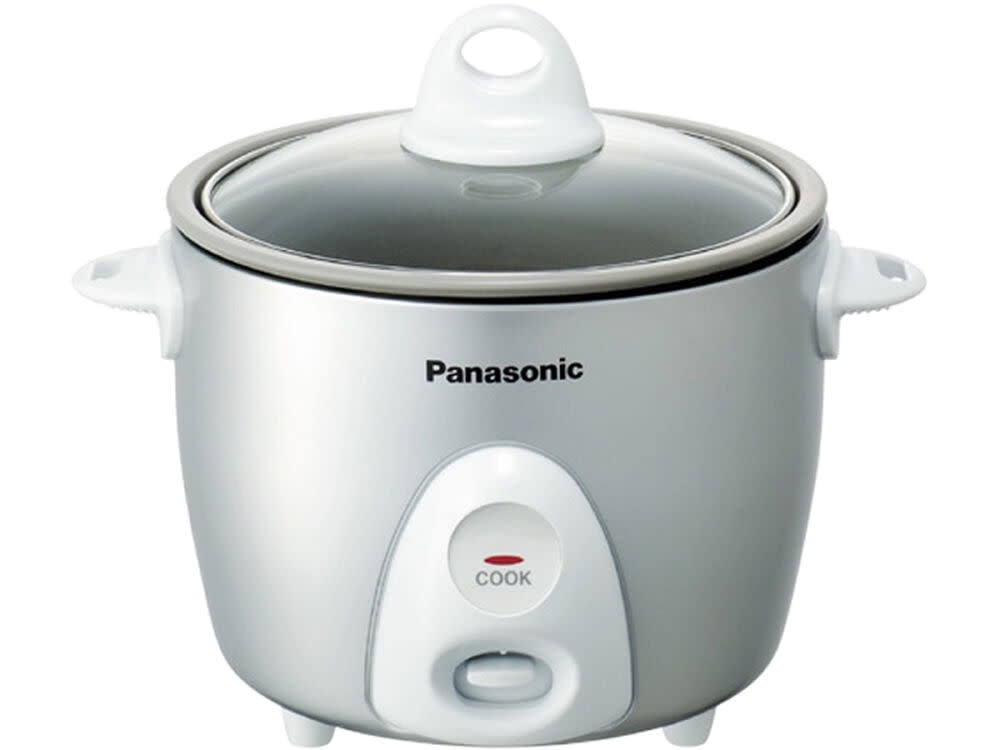 PANASONIC - RICE-O-MAT Rice Cooker Steamer - Model SR-10P - VINTAGE, White