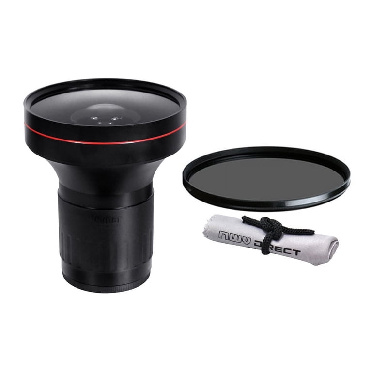 Panasonic AG-DVX100(B) 0.21x High Grade Fish-Eye Lens (72mm) +