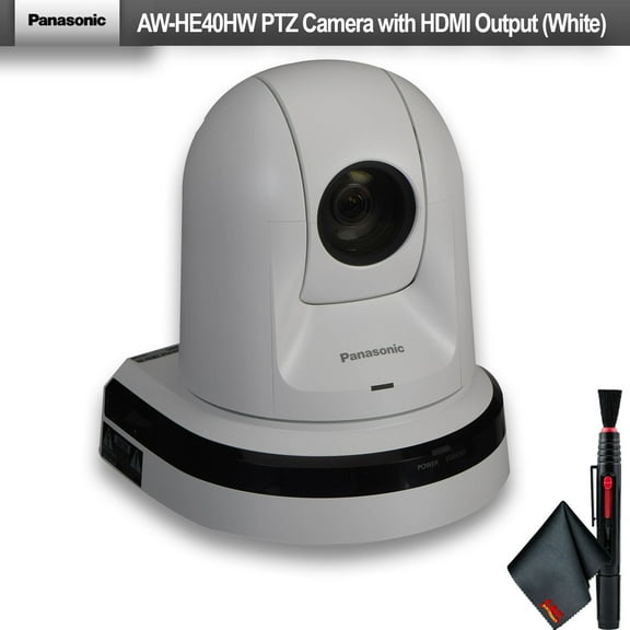 Panasonic AW-HE40HW PTZ Camera with HDMI Output (White) (AW-HE40HWPJ9)