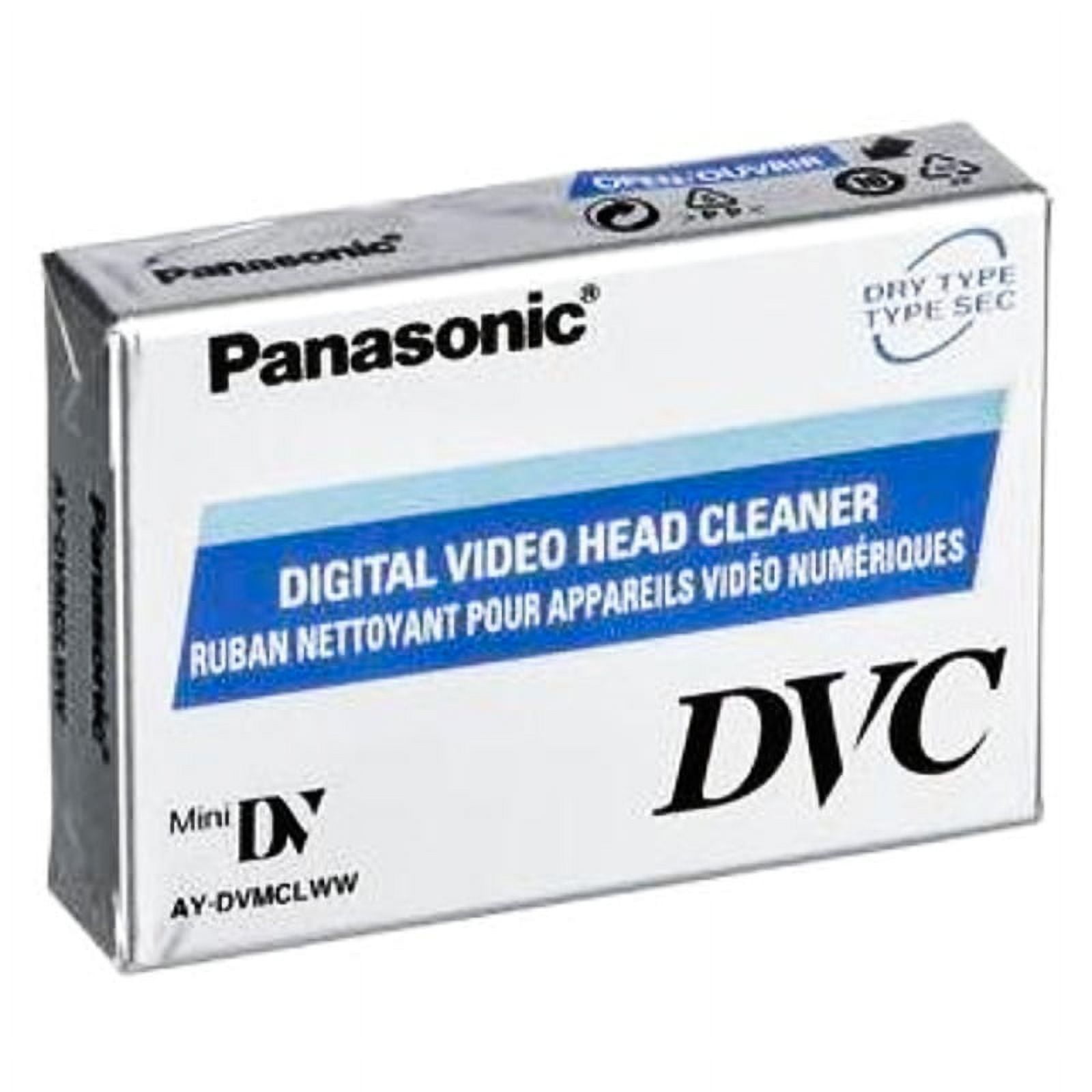 Panasonic AYDVMCLWW digital video head cleaner
