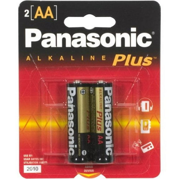 Panasonic Alkaline Plus AM-3PA - Battery 2 x AA type - alkaline