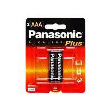 Panasonic Alkaline Plus AM-4PA - Battery 2 x AAA - alkaline