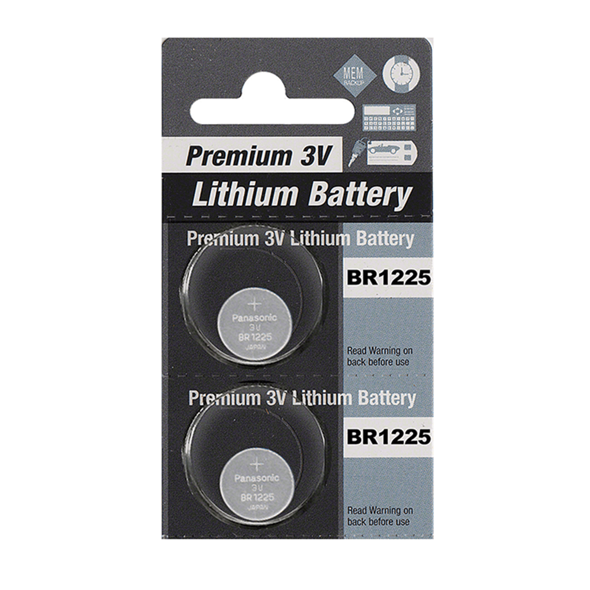 Varta VARTA-CR2450-BP 620mAh 3V Lithium Primary Coin Cell Battery 