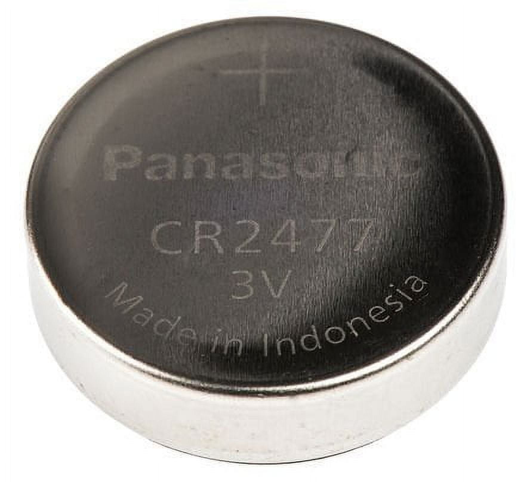 2477 Panasonic Battery CR2477 Lithium 3V (1 Battery Per Pack) - Walmart.com