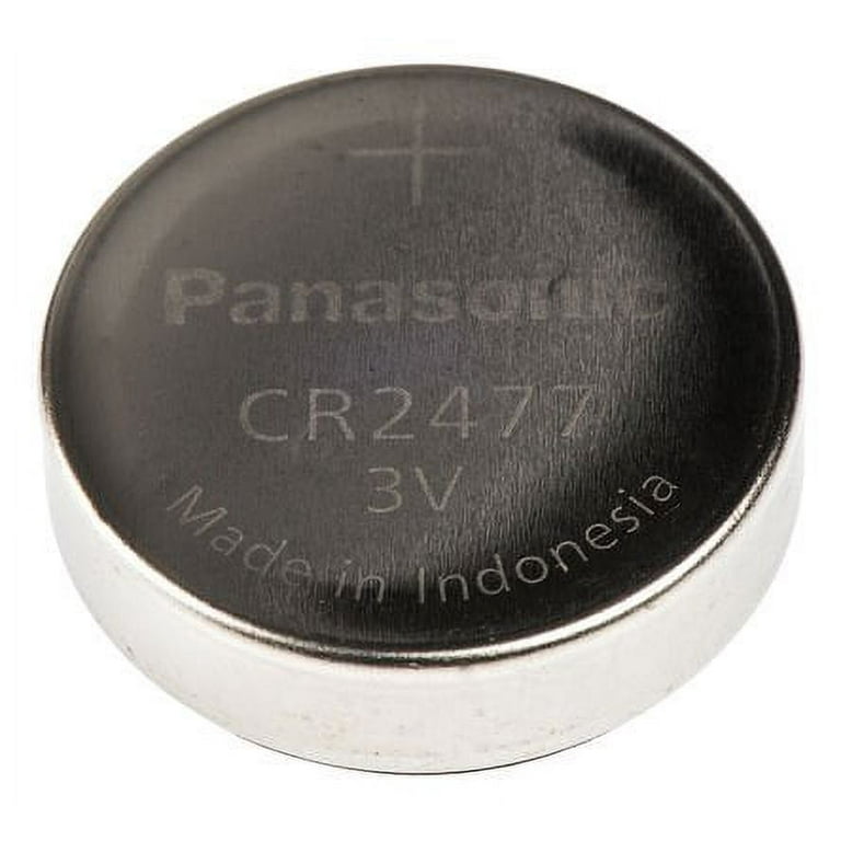 Panasonic Battery CR2477 Lithium 3V (1 Battery Per Pack)