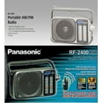thumbnail image 1 of Panasonic Battery Dial Panel Dynamic Speaker Portable Radio, RF-2400, 1 of 2