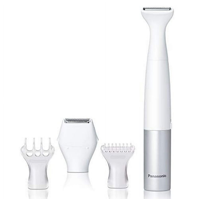 Panasonic Bikini Trimmer and Shaver for Women with 4 Attachments for