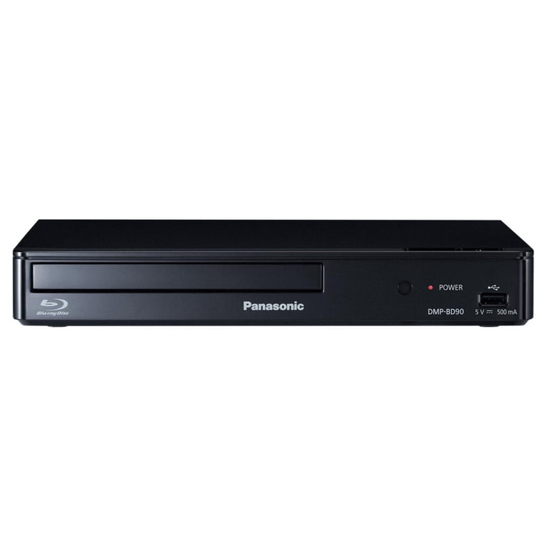 Panasonic Blu Ray DVD Player with Full HD Picture Quality and Hi-Res Dolby  Digital Sound DMP-BD90P-K