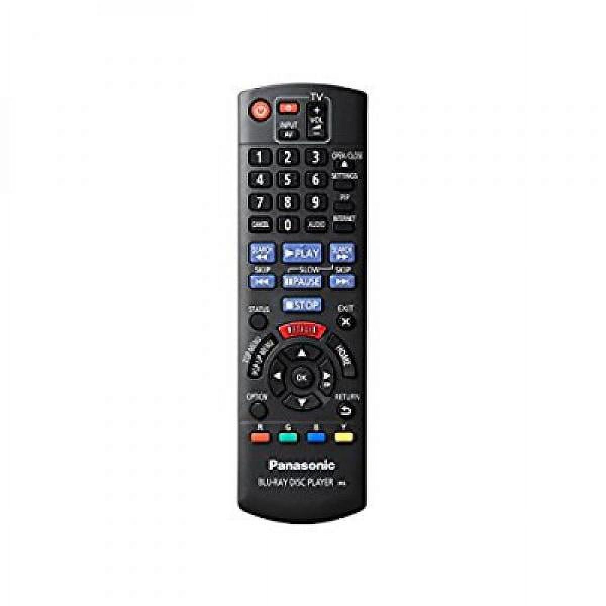 Panasonic Blu Ray Disc Player Remote N2QAYB000952 DMPBD91 DMPBD81