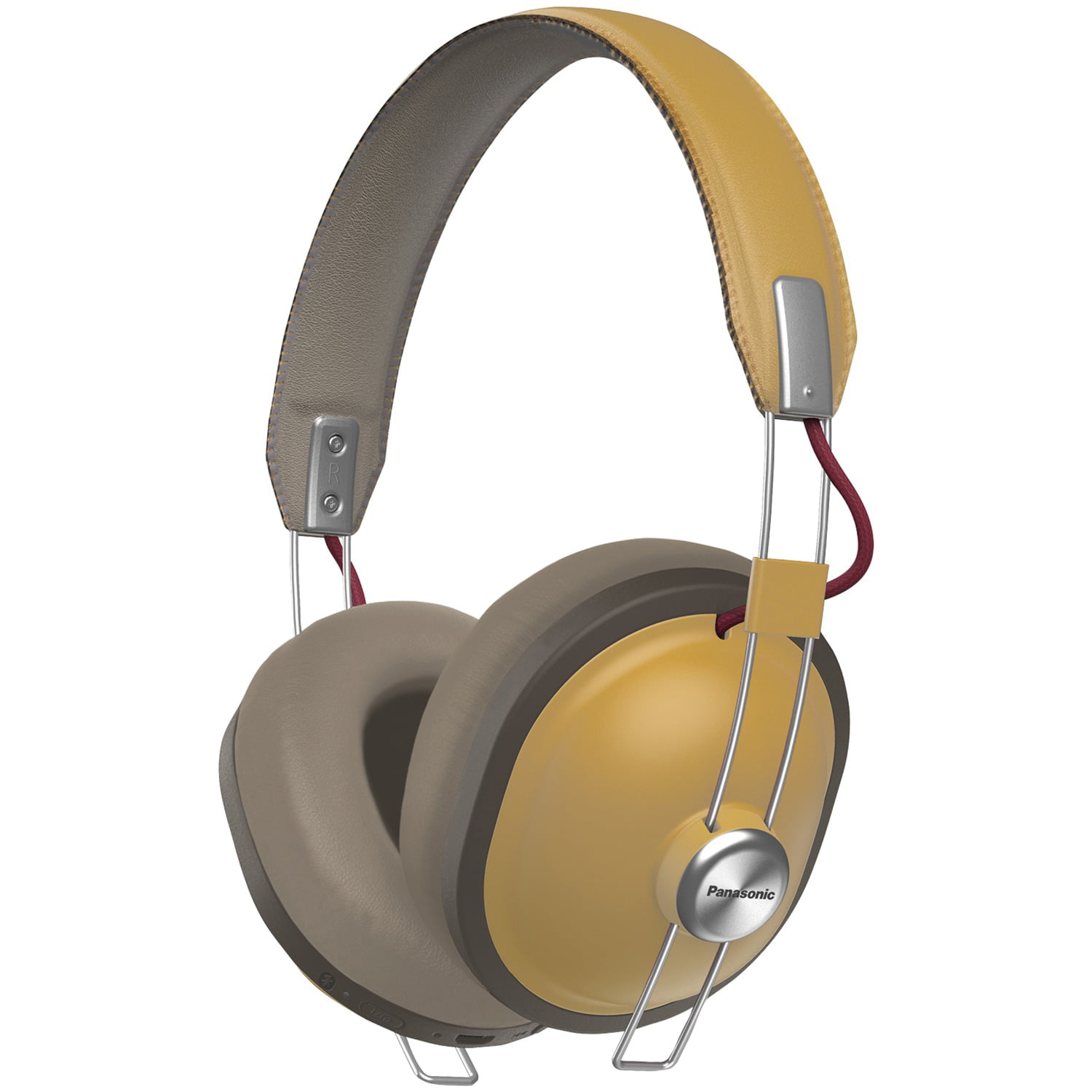 Panasonic Bluetooth Noise-Canceling Over-Ear Headphones, Gray, RP 