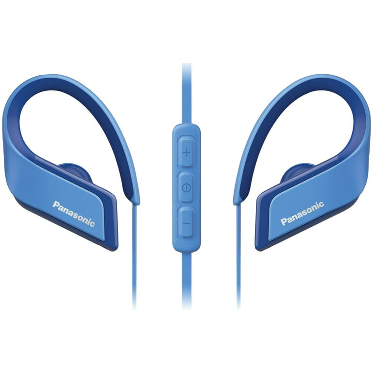 RP-BTS35-A Headphones, Blue, Panasonic Sports In-Ear Bluetooth