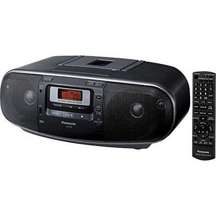 Panasonic Boombox with MP3, CD, AM/ FM Radio, Cassette Recorder with USB & Music Port (RXD55GCK) - image 1 of 1