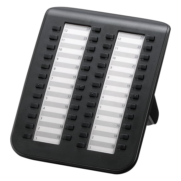 Panasonic Business Systems KX-DT590-B 48 Button Direct Station Selection Console - Black