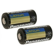 Panasonic CR123 CR123A 3V Lithium Battery 2 Pack