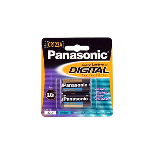Panasonic CR123A Photo Lithium Battery Pack - 3V DC - Walmart.com Panasonic CR123A Photo Lithium Battery Pack - 3V DC - Walmart.com