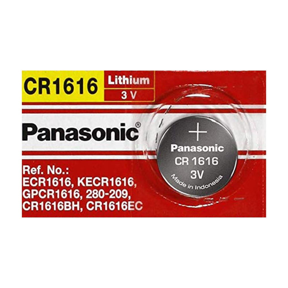 Panasonic CR1616/BN, 3 Volt, 55MAH Lithium Coin Cell Battery