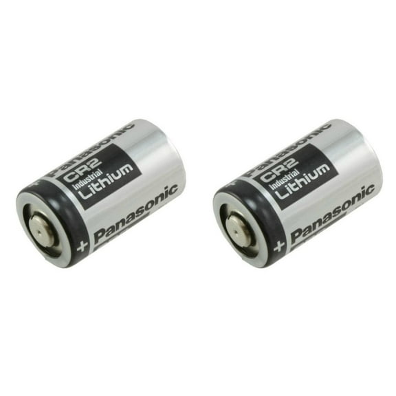 Panasonic CR2 3.0 V Photo Lithium Battery - 2 Pack