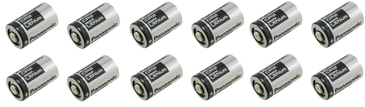 Panasonic CR2 3.0V Photo Lithium Battery - 12 Pack + 30% Off!