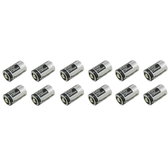 Panasonic CR2 3.0V Photo Lithium Battery - 12 Pack + 30% Off!