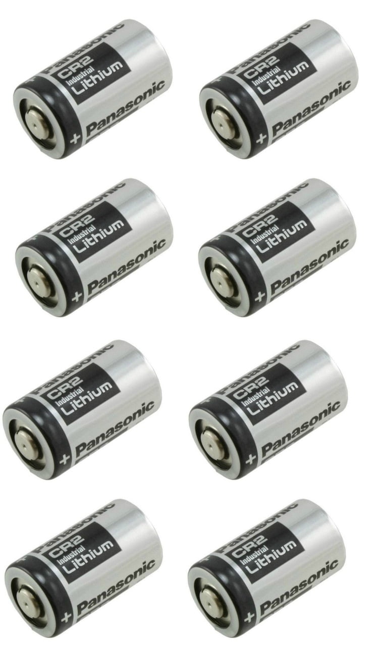 Panasonic CR2 3.0V Photo Lithium Battery - 8 Pack + 30% Off!