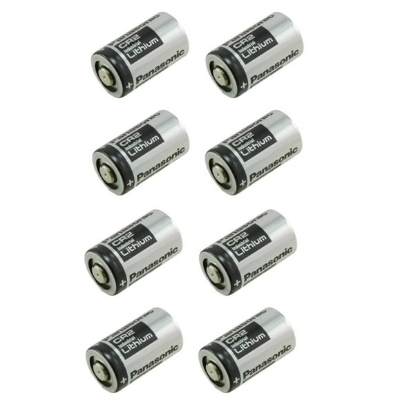 Panasonic CR2 3.0V Photo Lithium Battery - 8 Pack + 30% Off!