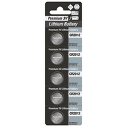 Panasonic CR2012 Battery 3V Lithium Coin Cell 5 Batteries