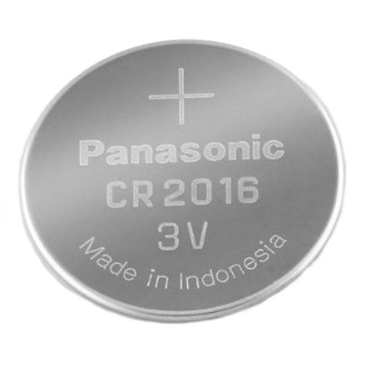4 Piles Bouton Lithium Panasonic 3V / CR2016