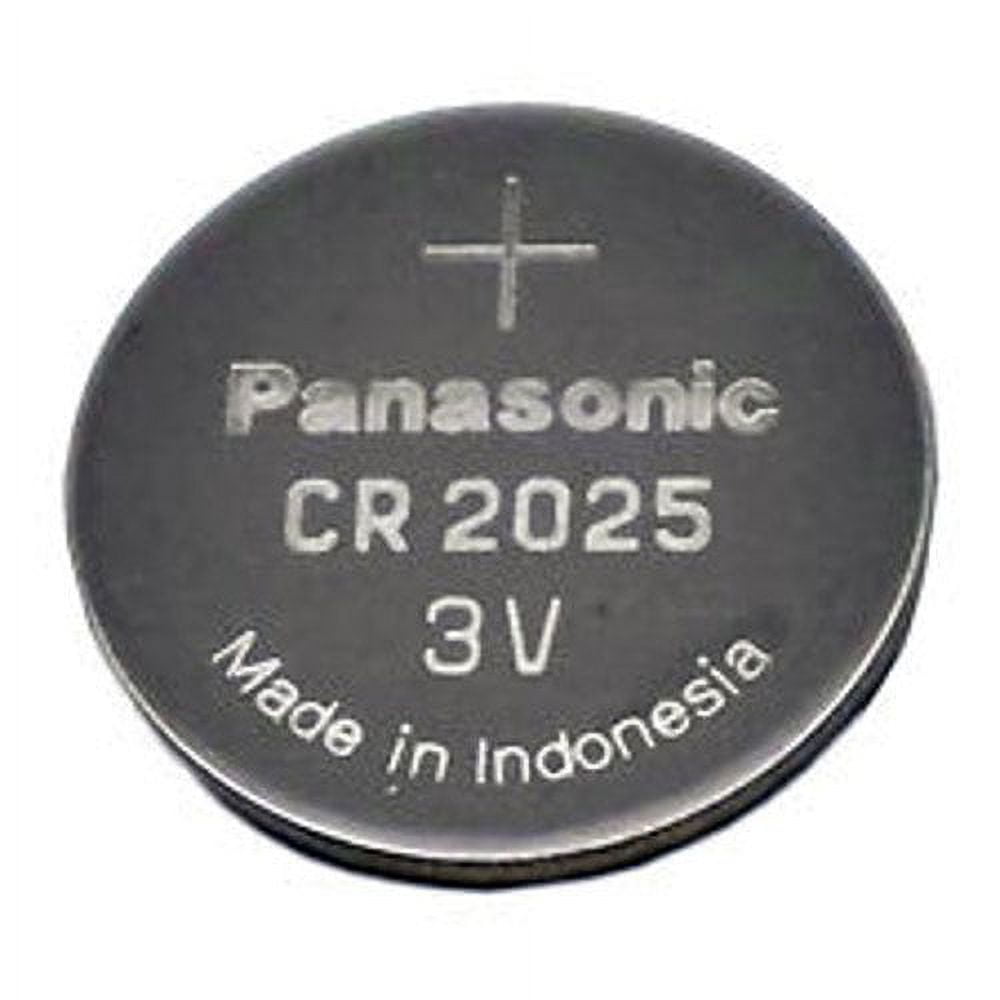 CR-2025EL/6BW, Panasonic Industry Europe Pile-bouton, Lithium, CR2025, 3V,  170mAh, Lot de 6 pièces