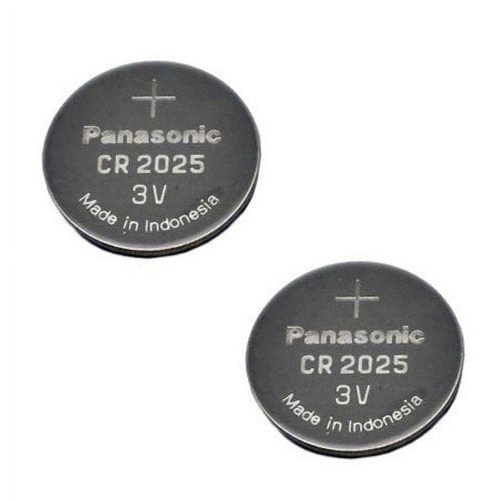 PANASONIC Blister de 2 piles CR 2025 3V au lithium