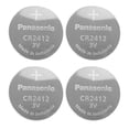 thumbnail image 1 of Panasonic CR2412 3V Lithium Battery 1PACK X (4PCS) =4 Single Use Batteries, 1 of 1