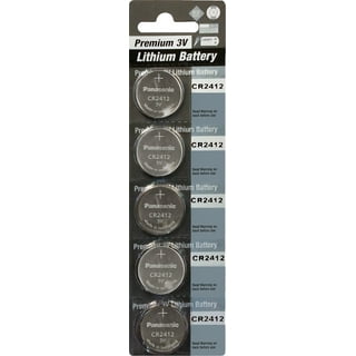 Panasonic - チートリン 1 Cell of Panasonic CR2412 2412 Lithium (LiMNO2) Coin Cell
