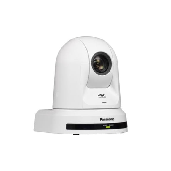 Panasonic Connect AW-UE40 Video Conferencing Camera - 60 fps - White - USB - 4K - 3840 x 2160 Video - MOS Sensor - Auto/Manual - 82 Angle - Ceiling Mount - 2x Digital Zoom - Network (RJ-45) - ...